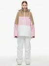 Combinaisons de ski thermiques coupe-vent pour hommes, avec salopette, pour la montagne hors-piste