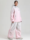 Combinaisons de ski amples Gsou Snow pour femmes, style montagne durable