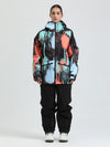 Combinaison de ski Gsou Snow pour femme, résistante et fonctionnelle, idéale pour la montagne.