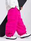 Pantalon de snowboard cargo ample Rabbit Snow Freestyle pour femme
