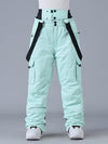 Pantalon de ski FrostPeak Mountain-Ready pour femmes avec bretelles