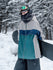 Veste de snowboard d'hiver pour femme Nandn Snow Hunter