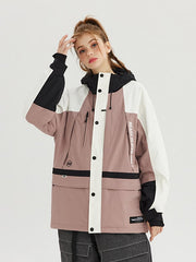 Veste de ski/snowboard Nandn Snow Vanquisher pour femme, style hiver.