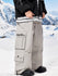 Pantalon de ski cargo ample RenChill Mountain PowderRush pour homme