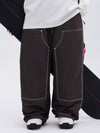 Pantalon de ski ample style urbain pour femme