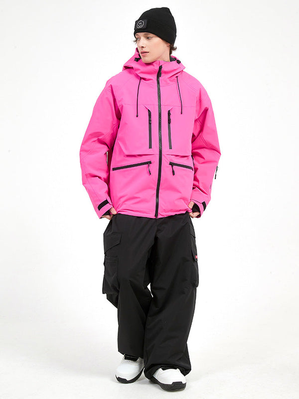 Combinaison de ski cargo utilitaire ample et durable pour homme Steeze HypeShred