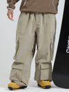 Pantalon de snowboard ample et oversize pour homme en polaire Gsou Snow Alpine Cruiser