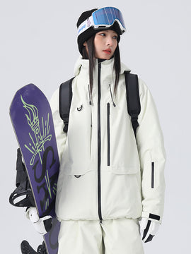 Veste de ski utilitaire Searipe unisexe toutes saisons pour femme et femme