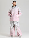 Combinaisons de ski amples Gsou Snow pour femmes, style montagne durable