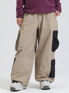 Women's Gsou Snow Powder Chaser Loose and Oversized Snowboard Pants