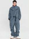 Combinaison de ski cargo ample Nandn Mountain pour femme