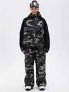 Ensemble veste bomber et pantalon ample pour femme, motif camouflage montagne freestyle