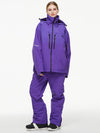 Combinaisons de ski thermiques coupe-vent pour hommes, avec salopette, pour la montagne hors-piste