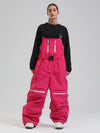 Salopette de snowboard ample Gsou Snow Mountain Chill Freestyle pour femme
