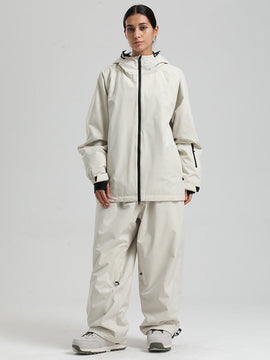 Combinaisons de snowboard Gsou Snow Mountain Chill FlexStyle pour femmes, adaptées aux terrains urbains.