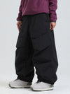 Pantalon de ski ample Gsou Snow Urban Slope pour femme, avec genoux et poches cargo.