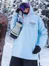 Sweat à capuche ample de snowboard Nandn Mountain Chill Out pour femme