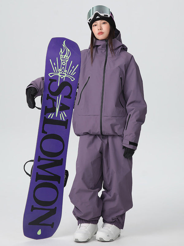 Combinaison de ski ample et résistante Searipe unisexe pour femmes et femmes, idéale pour toutes les conditions météorologiques.