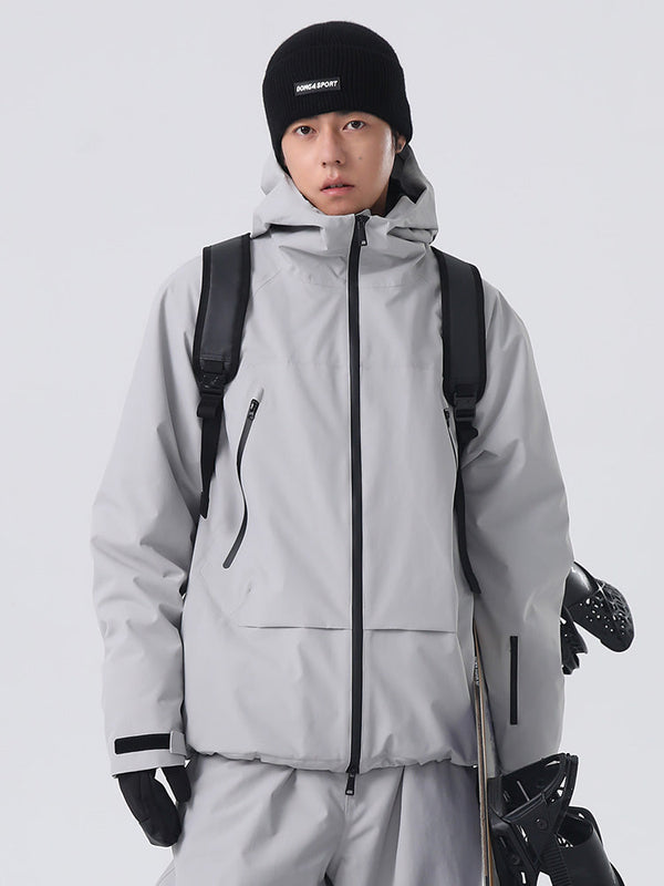 Veste de ski ample Searipe Durable Mountain Pro pour homme, résistante aux intempéries