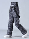 Salopette de ski SnowPeak StormGuard pour homme, isolée et résistante aux intempéries.