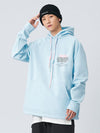 Sweat à capuche ample de snowboard Nandn Mountain Chill Out pour homme