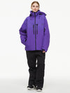 Combinaisons de ski thermiques coupe-vent pour hommes, avec salopette, pour la montagne hors-piste