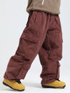 Pantalon de snowboard ample et oversize pour homme en polaire Gsou Snow Alpine Cruiser