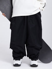 Pantalon de snowboard cargo baggy Rabbit Snow Freestyle pour homme