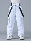 Pantalon de ski FrostPeak Mountain-Ready pour femmes avec bretelles