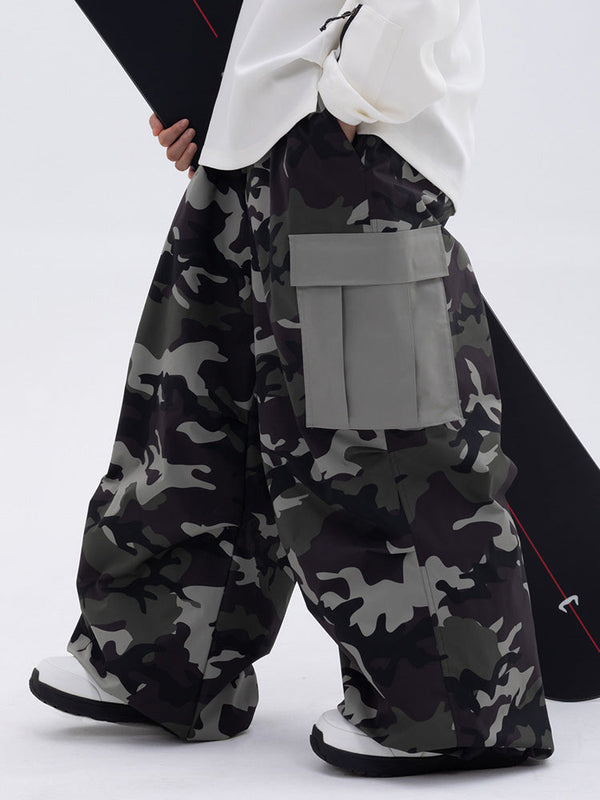 Pantalon de snowboard Mountain Chill Freestyle Prime Baggy Camo pour homme