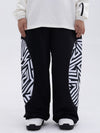 Women's Swaggy Pattern Reflective Cargo Snow Pants, All-Season