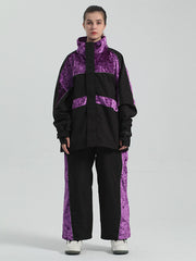 Ensembles veste et pantalon de ski freestyle Gsou Snow Flair pour femmes