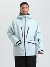 Veste de ski cargo multifonctionnelle Gsou Snow pour homme, résistante et durable.