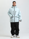 Combinaison de ski cargo multifonctionnelle Gsou Snow pour homme, résistante et durable.