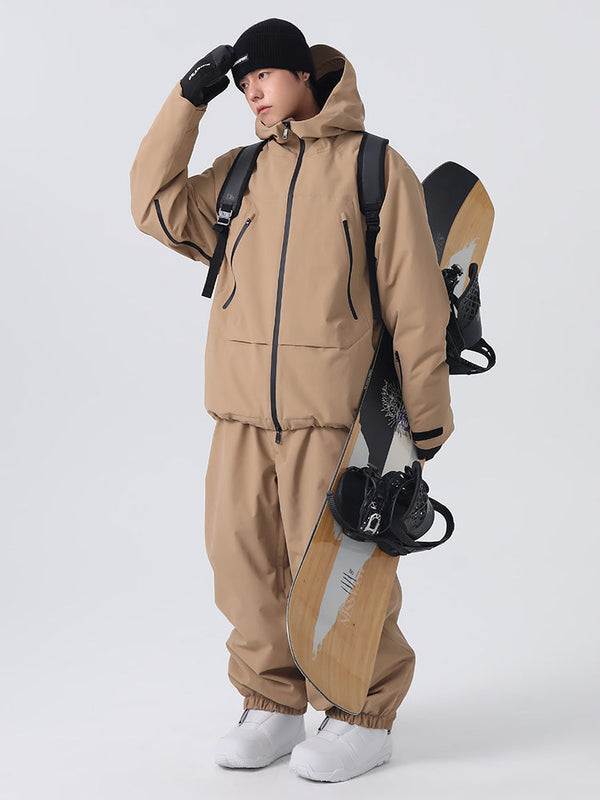 Combinaison de ski Searipe unisexe durable Mountain Pro toutes saisons, ample, pour homme