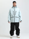 Combinaison de ski cargo multifonctionnelle Gsou Snow pour homme, résistante et durable.