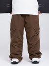 Pantalon de ski ample Mountain Chill pour homme avec 2 poches cargo stylées