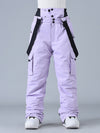 Pantalon de ski FrostPeak Mountain-Ready pour femmes avec bretelles