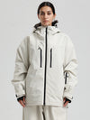 Veste de ski Gsou Snow pour femme, résistante, isolée et coupe-vent, type Mountain Pro.