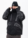 Veste de ski camouflage réfléchissante Chillform Glow Trail pour homme