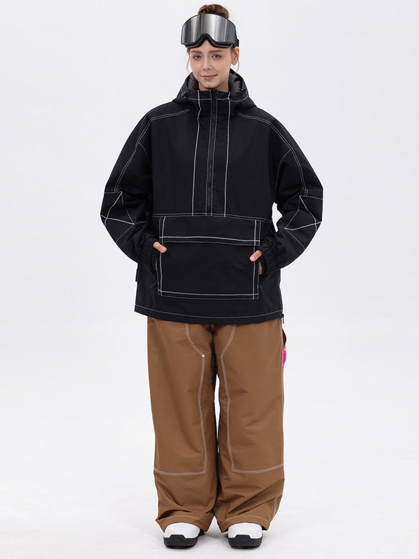 Ensemble veste pull Mountain Vibe pour femme et pantalon de ski ample Urban Freerider