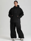 Combinaisons de ski amples Gsou Snow pour femmes, style montagne durable