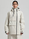 Veste de snowboard cargo hybride Gsou Snow Terrain Flow FlexZip pour femme