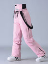 Salopette de ski SnowPeak StormGuard pour femme, isolée et résistante aux intempéries.