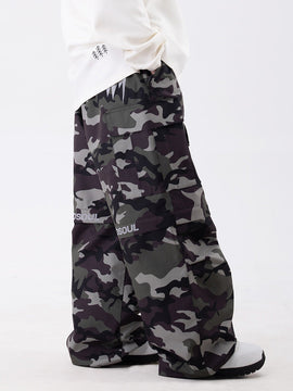 Pantalon/short cargo camouflage Wild Soul Steeze Shred Master pour femme