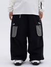 Pantalon de neige cargo Skyguard Utility coupe très ample pour femme