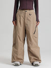 Pantalon de neige ample et fonctionnel Gsou Snow pour femme, résistant et urbain