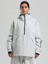 Veste anorak de snowboard Gsou Snow pour femme, résistante et au style urbain.