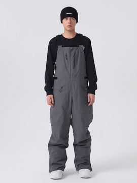 Salopette de ski ample et résistante Searipe pour homme et femme, style urbain, idéale pour la randonnée.