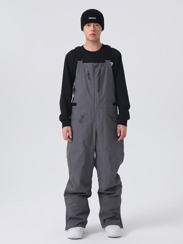 Salopette de ski ample et résistante Searipe pour homme et femme, style urbain, style unisexe